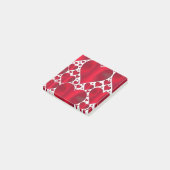 RODE HOORZITTEN VOOR VALENTIJNSDAG POST-IT® NOTES (Schuin)