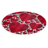 RODE HOORZITTEN VOOR VALENTIJNSDAG SNIJPLANK (Hoek)