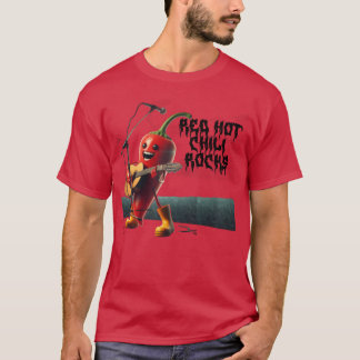 Rode Hot Chili Rocks jongen T-shirt