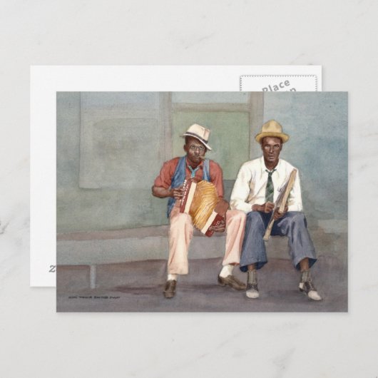 Rode Hoten Briefkaart (Voorkant / Achterkant)