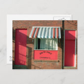 Rode hotgrannies briefkaart (Voorkant / Achterkant)