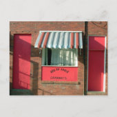 Rode hotgrannies briefkaart (Voorkant)