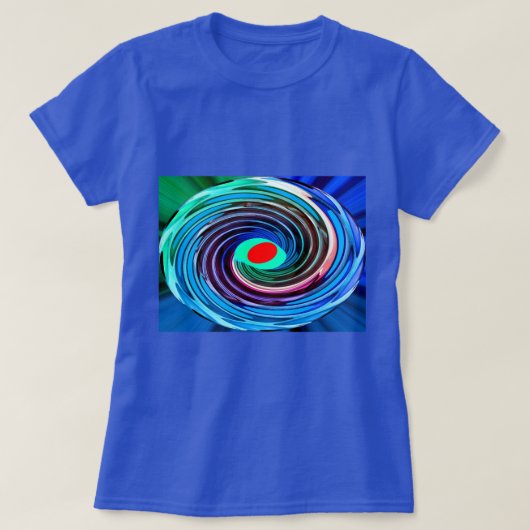 Rode hotspot art mode t-shirt (Design voorkant)