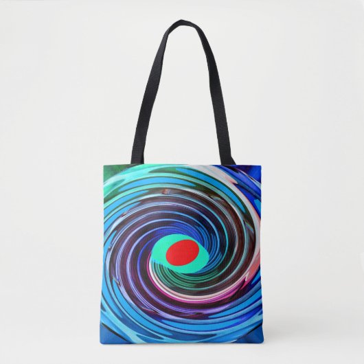 Rode hotspot art mode tote bag (Voorkant)