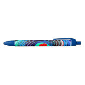 Rode hotspot blauwe inkt pen (Bovenkant)