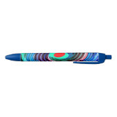 Rode hotspot blauwe inkt pen (Bodem)