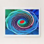 Rode hotspot legpuzzel (Horizontaal)