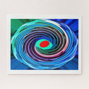 Rode hotspot legpuzzel