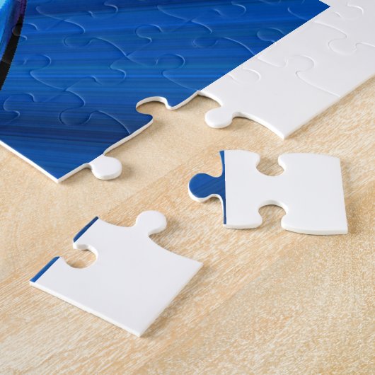 Rode hotspot legpuzzel (Zijkant)