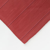 Rode hout — Voorstel voor huwelijk Fleece Deken (Hoek)