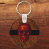 Rode huid sleutelhanger (Voorkant)