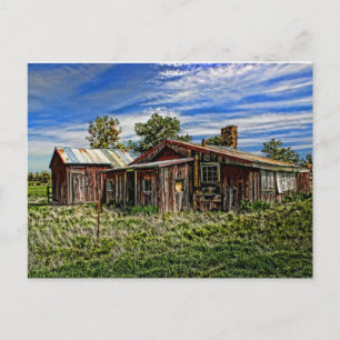 RODE HUIS BRIEFKAART