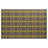 Rode huizen in Zweden Stof (Yard (91,4 cm))
