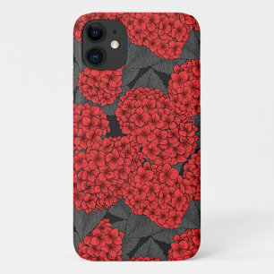 Rode hydrangea Case-Mate iPhone case