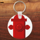 rode hydraten sleutelhanger (Voorkant)