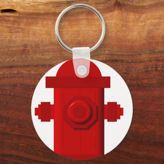 rode hydraten sleutelhanger (Voorkant)