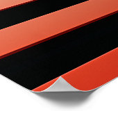 Rode hypnotische illusies poster (Hoek)