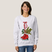 Rode IJsschaatsen Trui (Voorkant volledig)