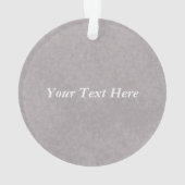 Rode illustratie Eiffeltoren Wit Daisies Grijs Ornament (achterkant)