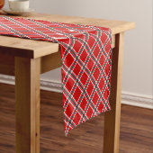 Rode ingewanden korte tafelloper (Voorbeeld)