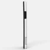 Rode iPhone case met gemstone Pear Ruby (Achterkant/rechts)