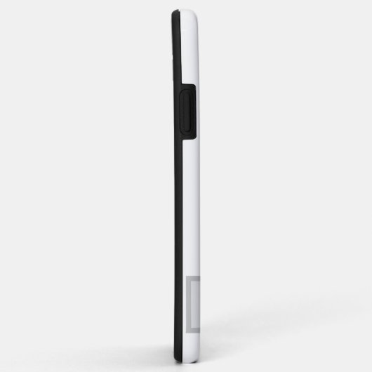 Rode iPhone case met gemstone Pear Ruby (Achterkant/rechts)