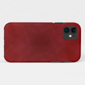 Rode iPhone-draagtas Case-Mate iPhone Case (Achterkant (horizontaal))