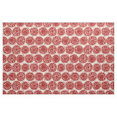 rode ivoor van bloemblok stof (Fat Quarter)