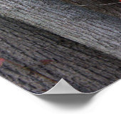 Rode Ivy op Tree Poster (Hoek)