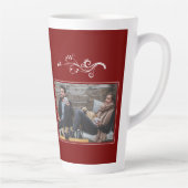 Rode Jaar 2025 Fotokalender met Foliage Latte Mok (Rechts)