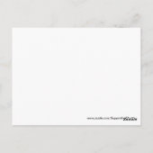 Rode Jambhala Boeddhistische Godheid Briefkaart (Achterkant)