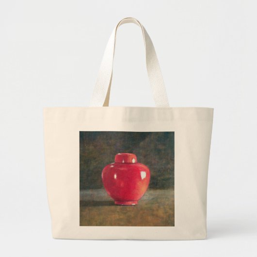 Rode jan. 1996 grote tote bag (Voorkant)
