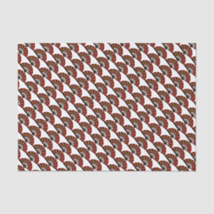 Rode Japanse Antiek ventilatoren Tissuepapier