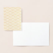 Rode Japanse golf Folie Kaarten (Display)