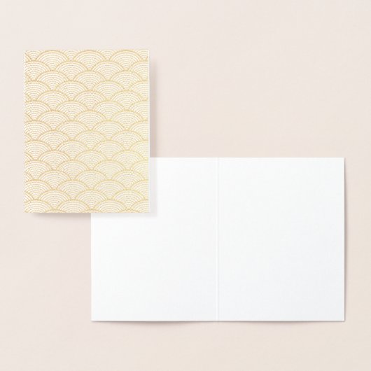 Rode Japanse golf Folie Kaarten (Display)