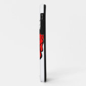 Rode Japanse Hannya-masker Case-Mate iPhone Case (Achterkant/links)