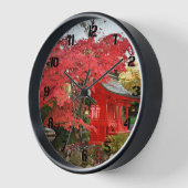 Rode Japanse mantel en tuinschildpad (Hoek)