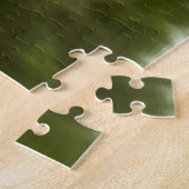 Rode Japanse tempel Legpuzzel (Zijkant)