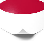 Rode Japanse Zon Foto Afdruk (Hoek)