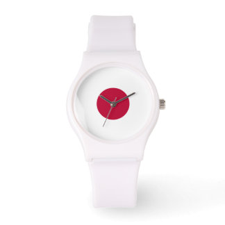 Rode Japanse Zon Horloge