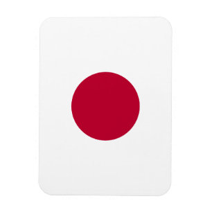 Rode Japanse Zon Magneet