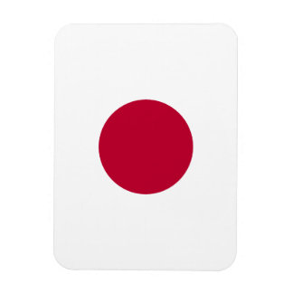 Rode Japanse Zon Magneet