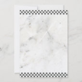 rode jongen auto's Race auto twee snelle 2e verjaa Kaart (Achterkant)