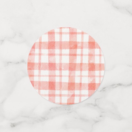 Rode jongen barnyard boerderij dieren verjaardag confetti (Kleine voorkant)