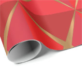 Rode Joyoux Noel-cadeaupapier Cadeaupapier (Rol Hoek)