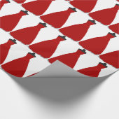Rode jurk thema inpakpapier (Hoek)