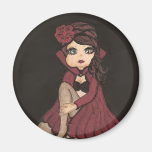 Rode Kaap Quantum Cutie Meisje Magnet