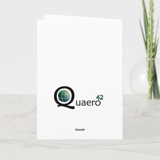 (Rode) kaars Feestdagen Kaart (Achterkant)