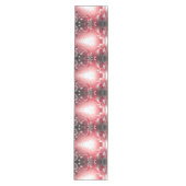 Rode Kaarsen Kerst Vakantie Tafel Runner Medium Tafelloper (Voorkant)