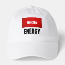Rode Kaart Energie Voetbalpet